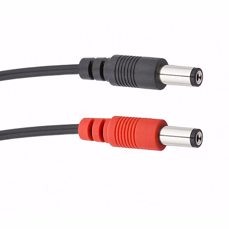 Reverse Polarity Cable - 2.1mm to 2.5mm Straight - 18"